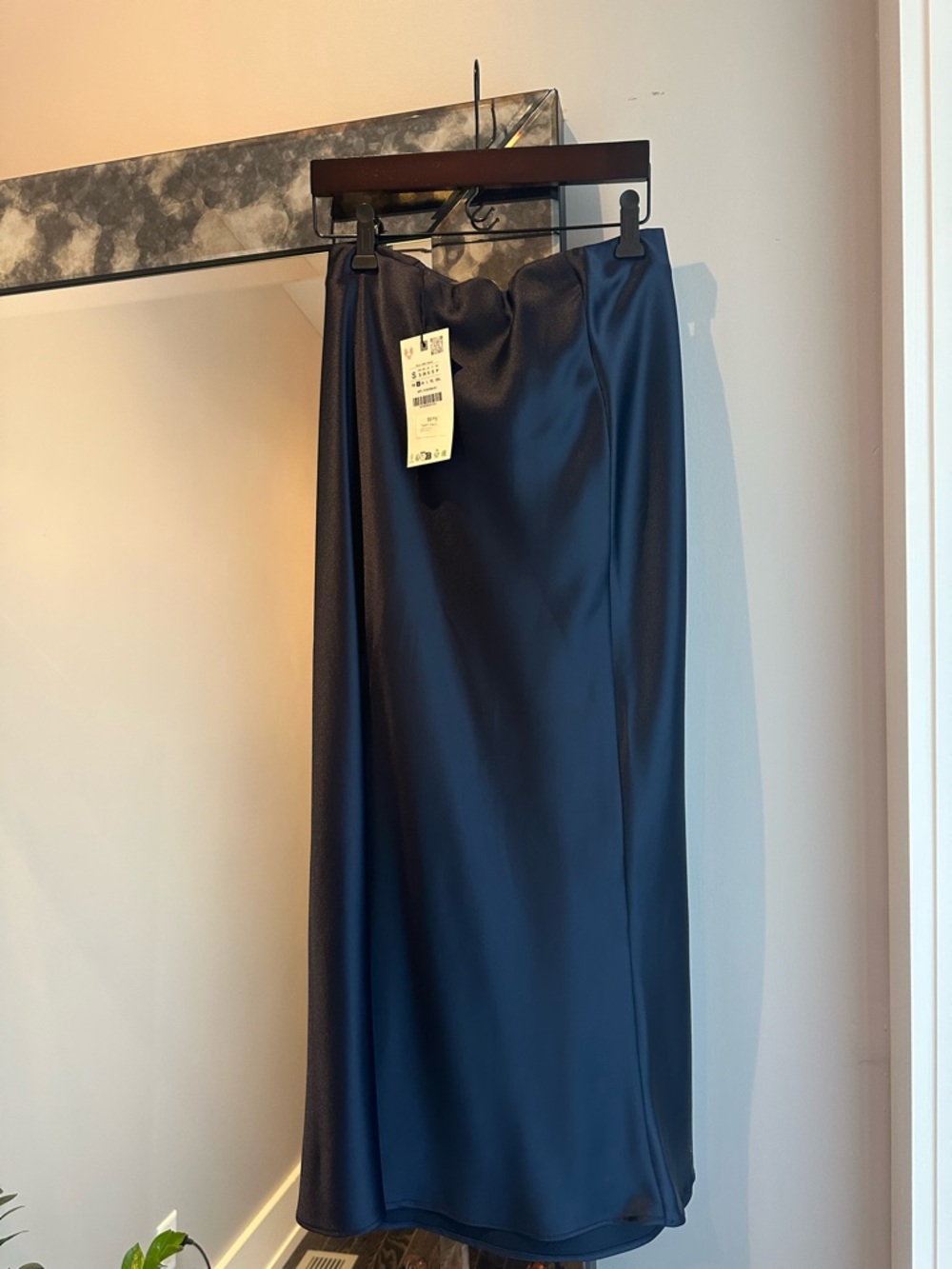 Maxi slip skirt